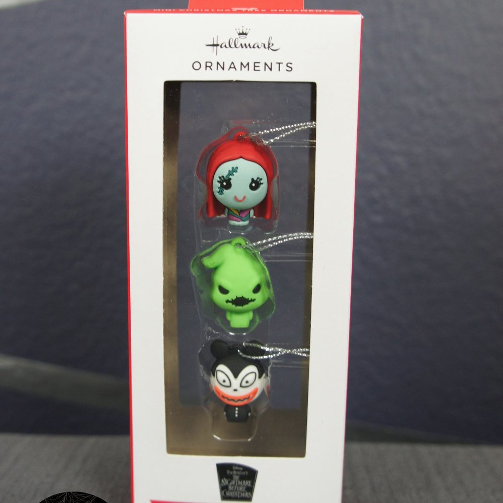The Nightmare Before Christmas, Mini Ornaments, 2 Boxes of 3 pcs